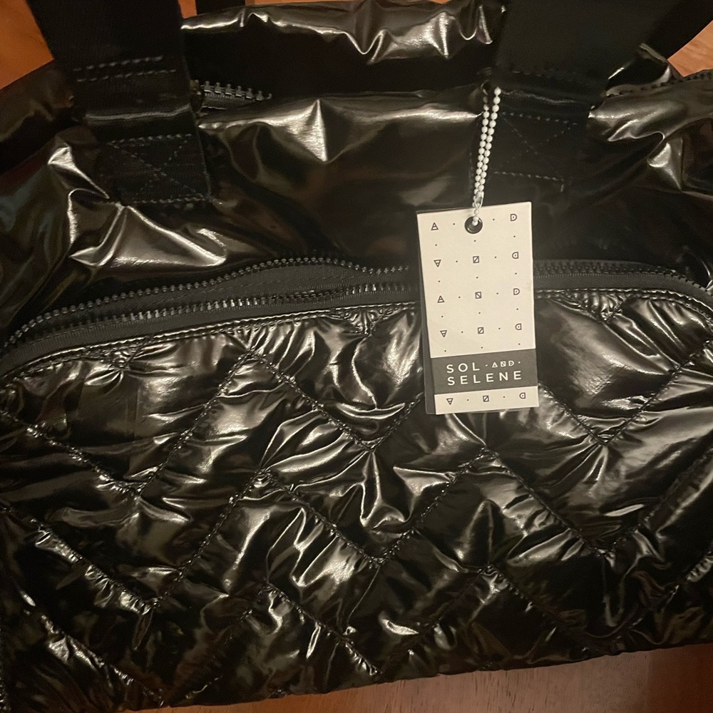 Black travel bag